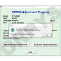 Epson ET-3850 ET-4850 ET-4850U ET-4856 Adjustment Program