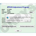 Epson ET-16150, ET-16650, ET-16650U, ET-16655, ET-16680, ET-16685 Adjustment Program