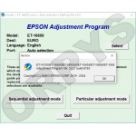 Epson ET-16150, ET-16650, ET-16650U, ET-16655, ET-16680, ET-16685 Adjustment Program