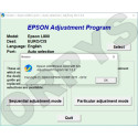 Epson L800 Adjustment Program
